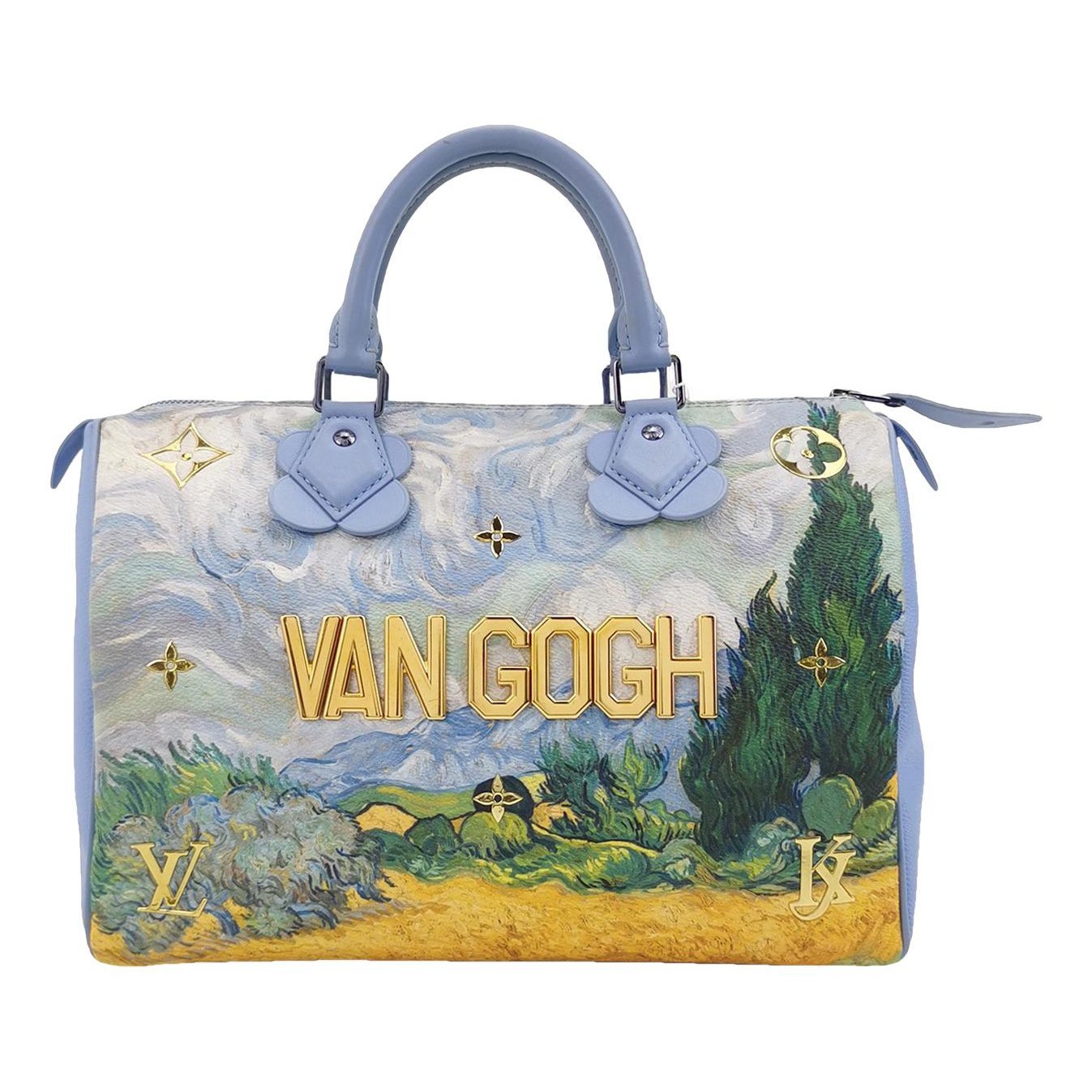 Speedy leather handbag