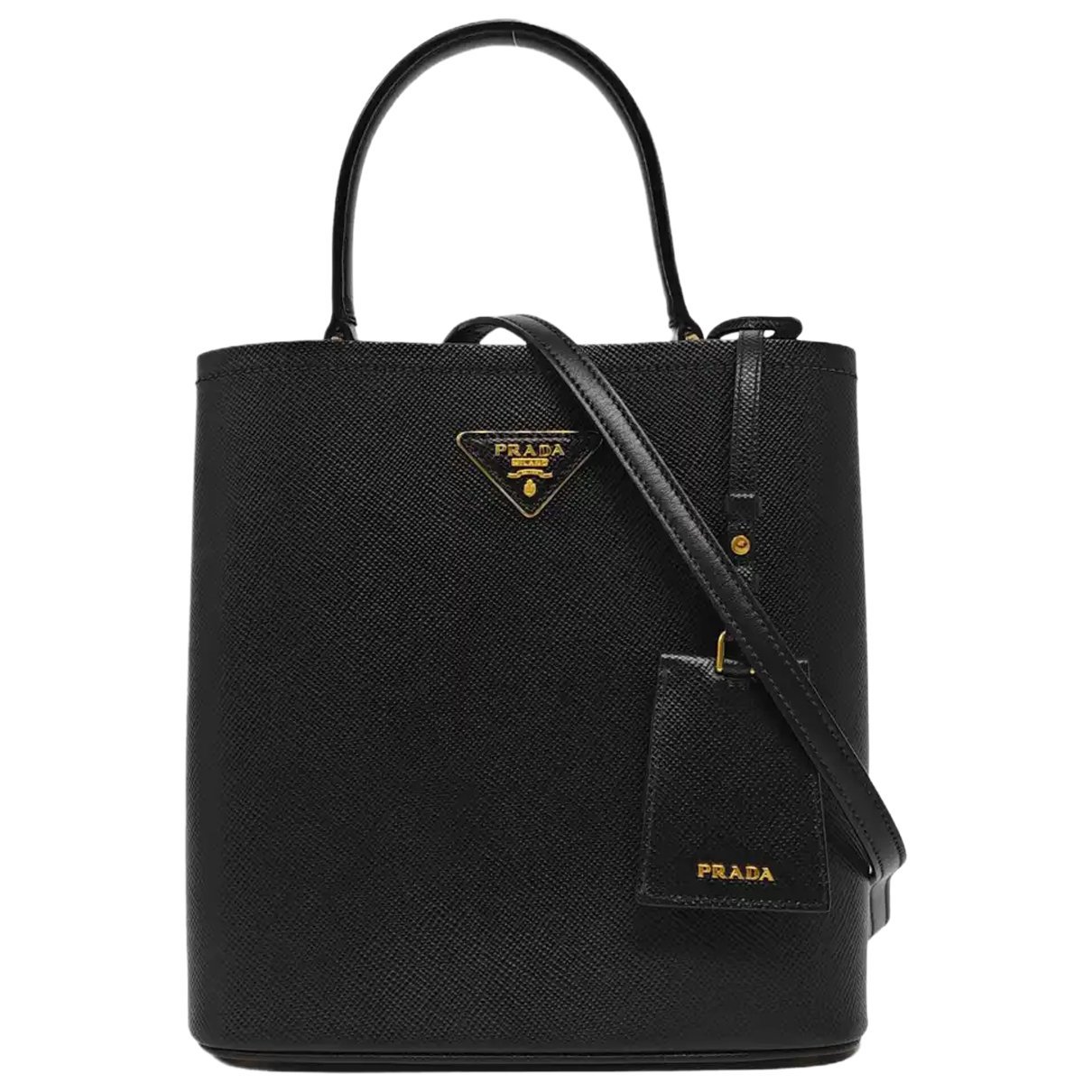 Panier leather handbag