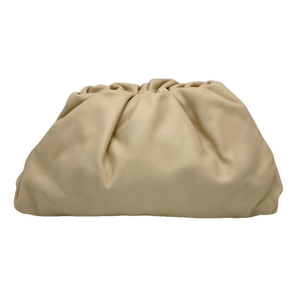 Pouch leather handbag