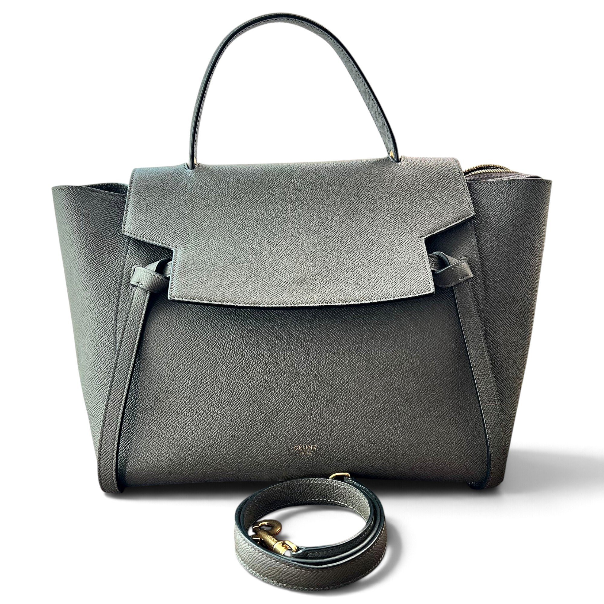 Celine Belt leather handbag