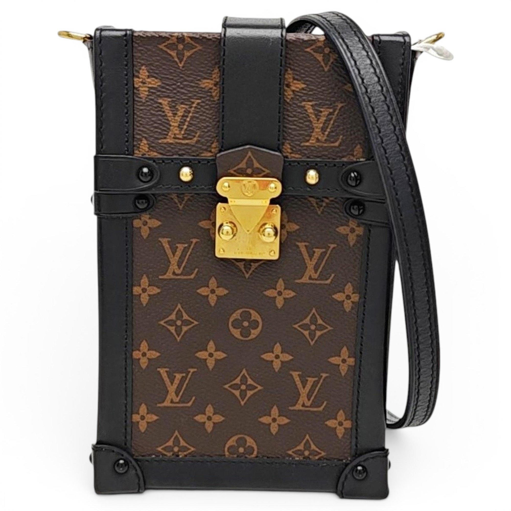 City Trunk leather handbag