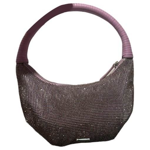 Moon leather handbag
