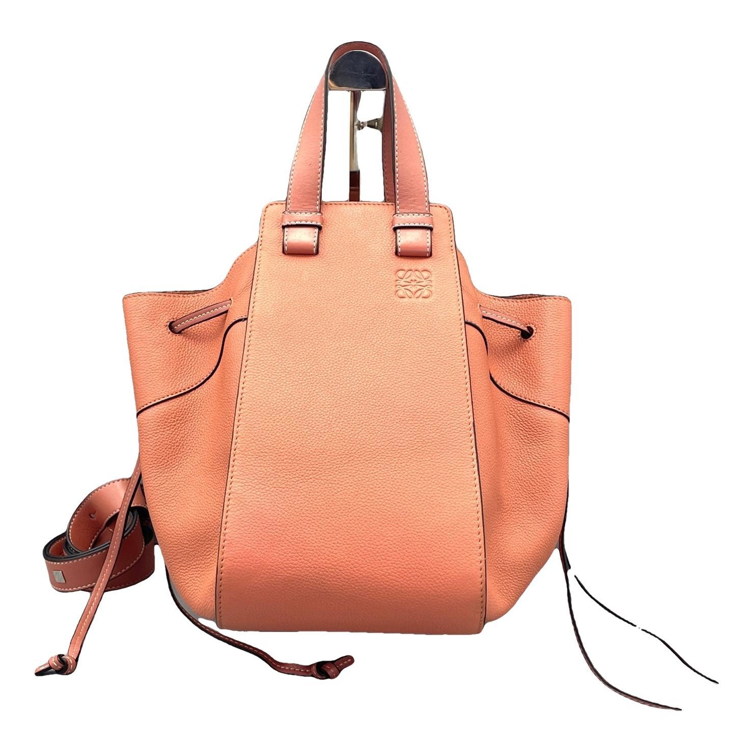 Hammock leather handbag