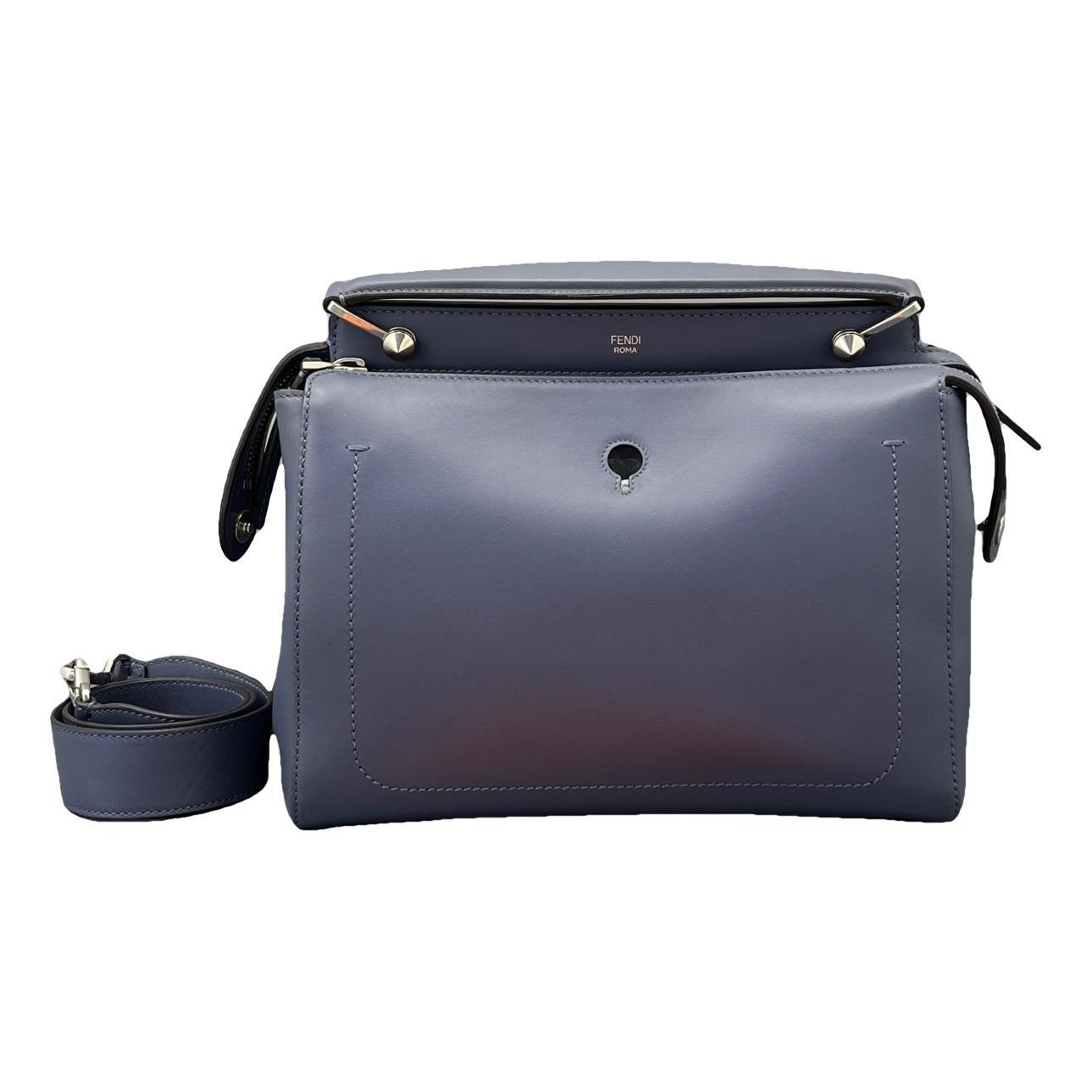 Dot Com leather handbag