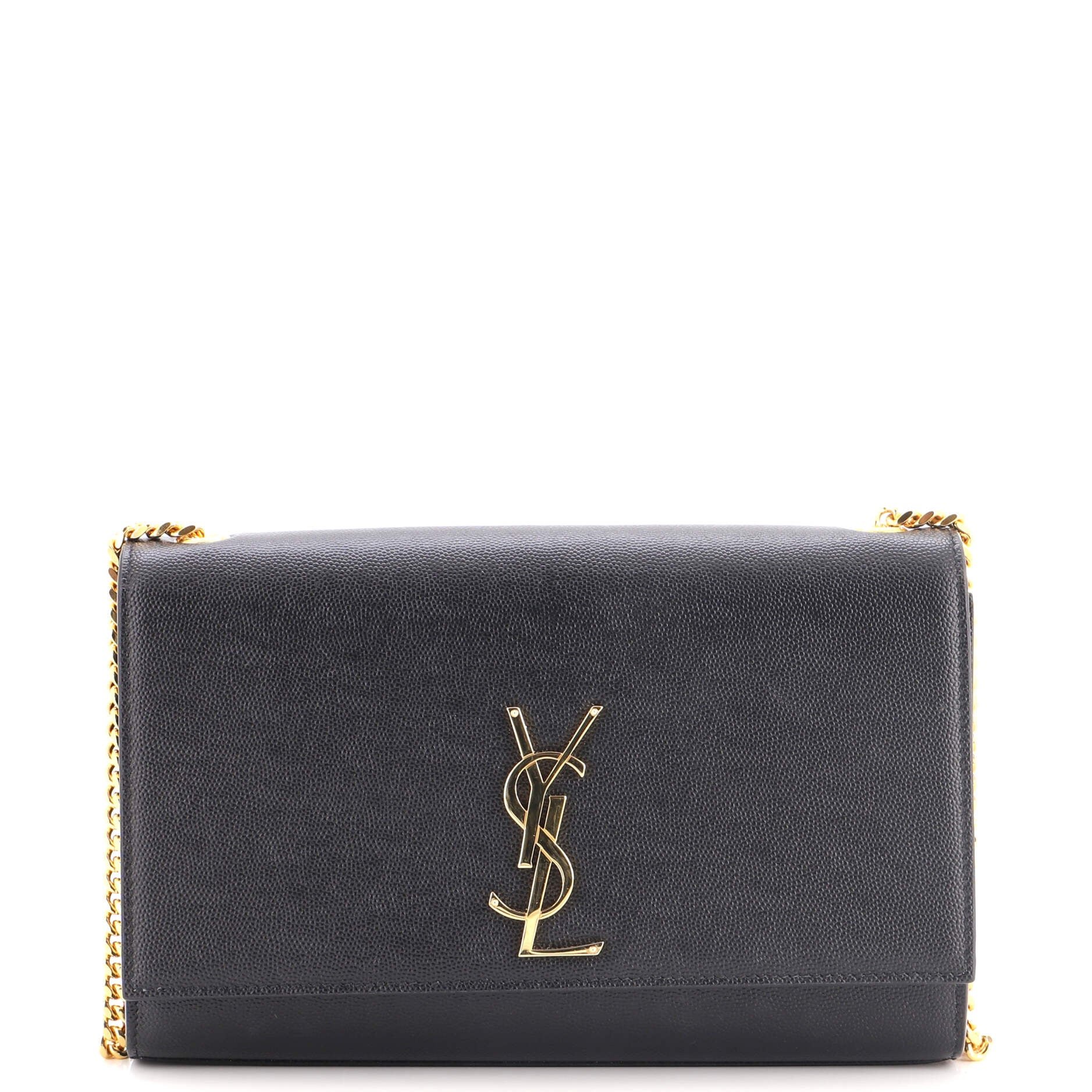 Classic Monogram Crossbody Bag Grainy Leather Medium