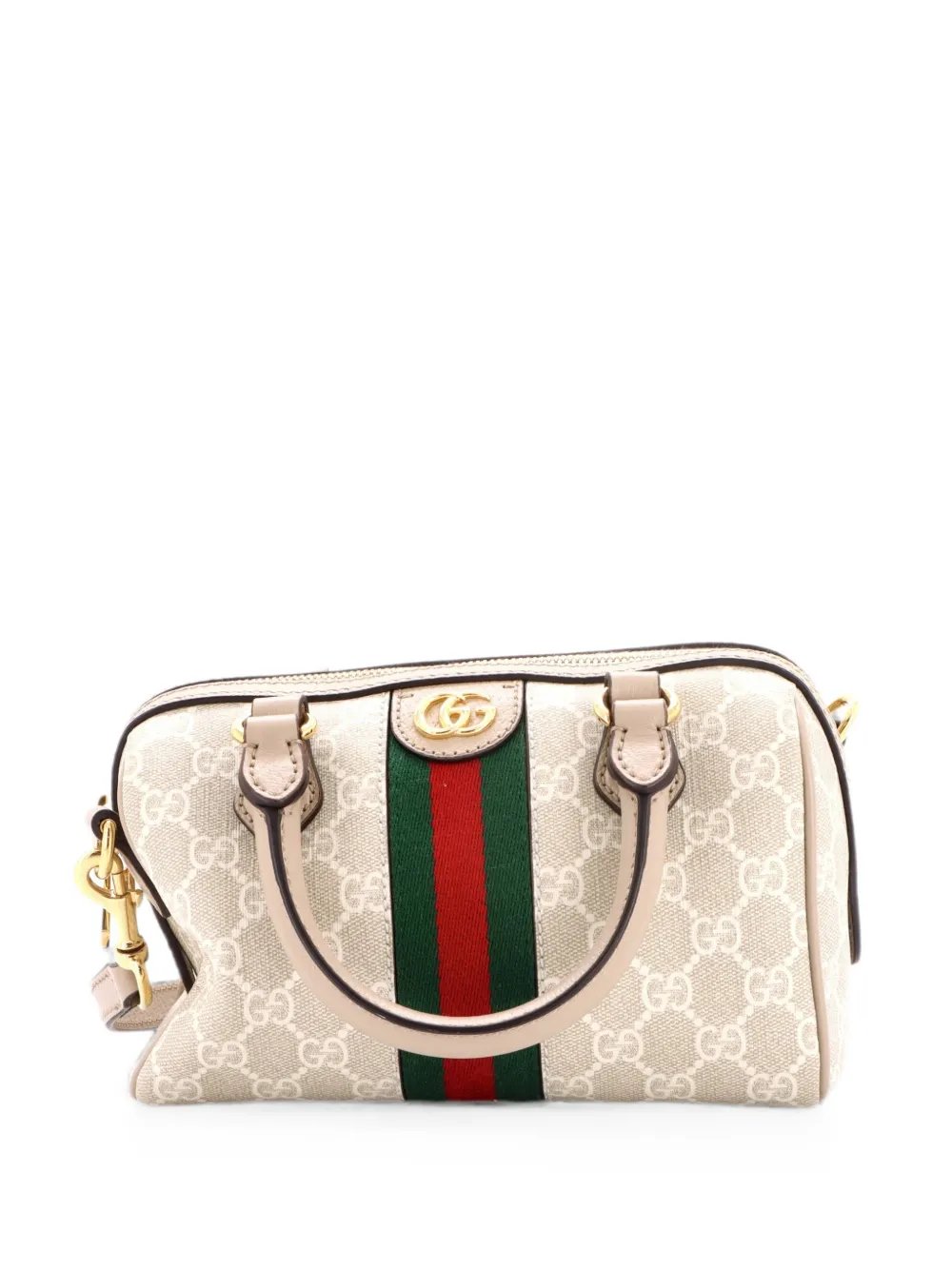 Ophidia Convertible Boston Bag GG Coated Canvas Mini satchel