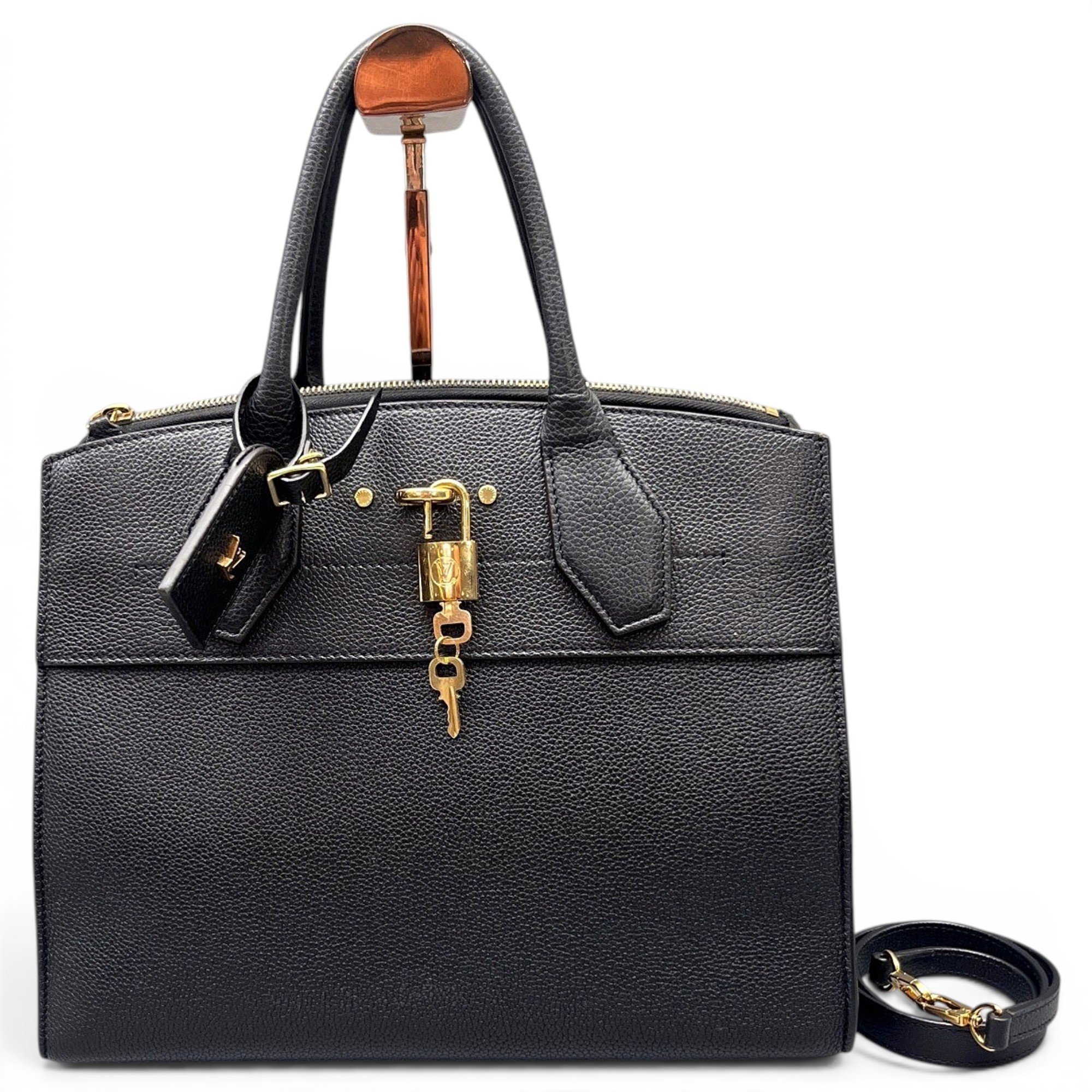 City Steamer leather handbag
