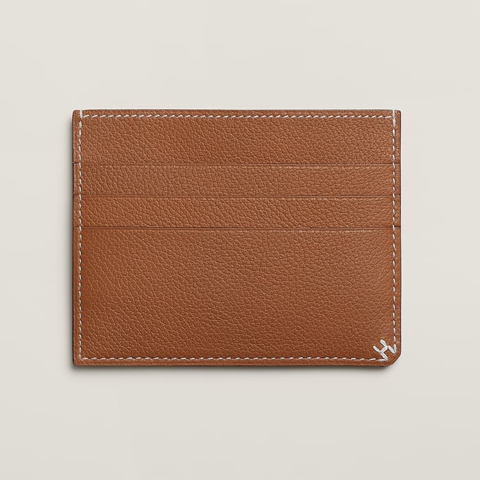 Caramel H Sellier Card Holder