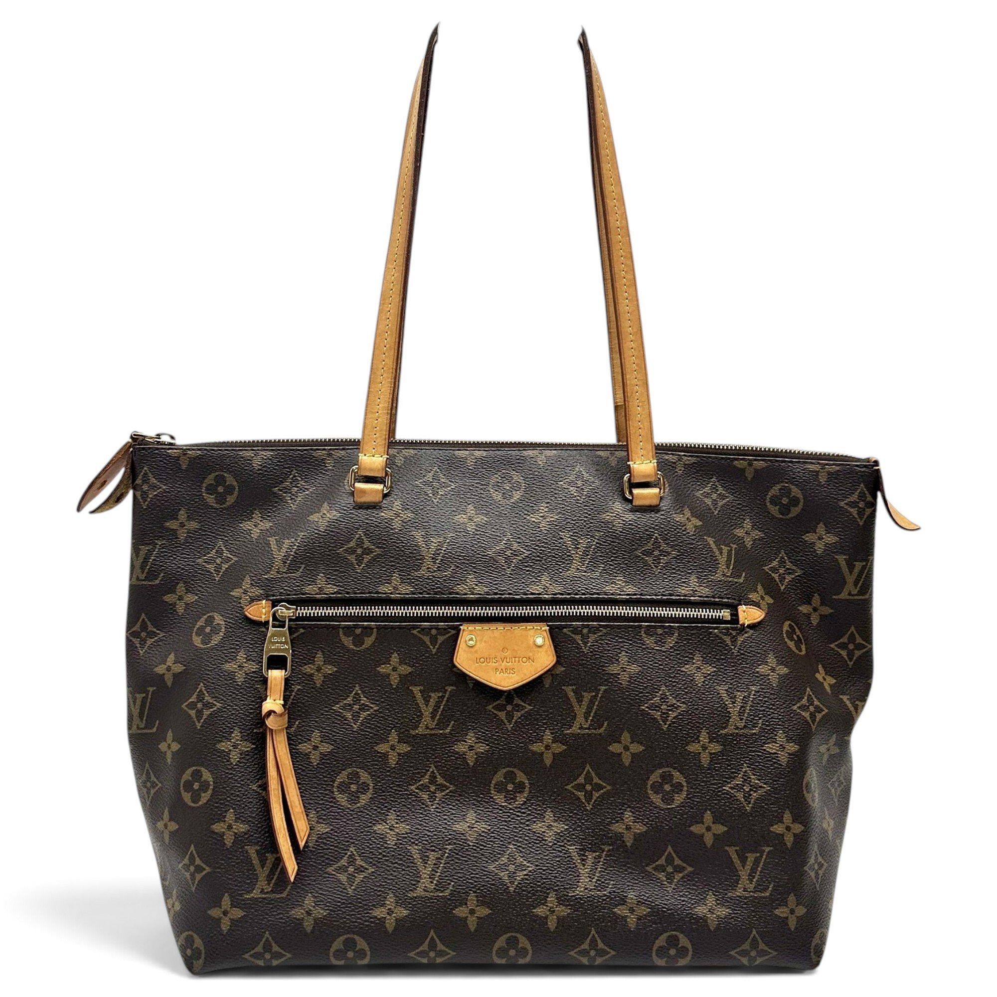 Leather tote