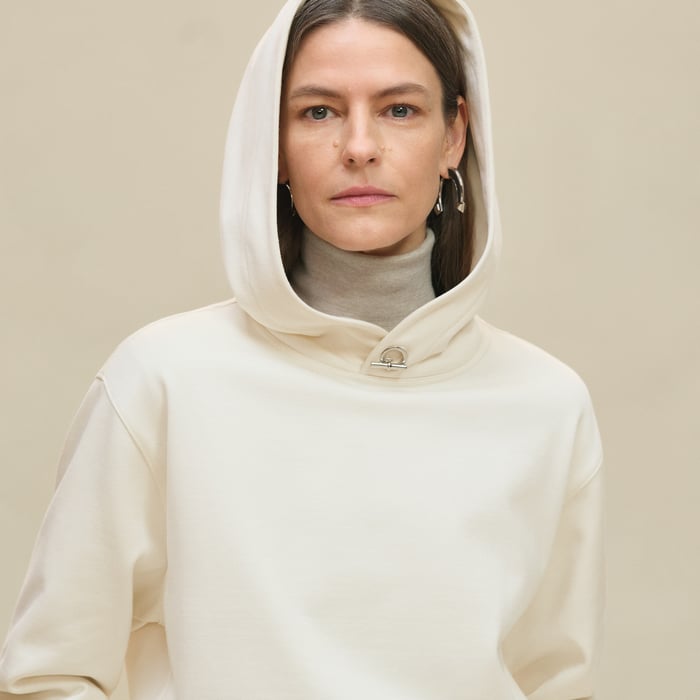 Blanc Cassé Hooded Sweatshirt