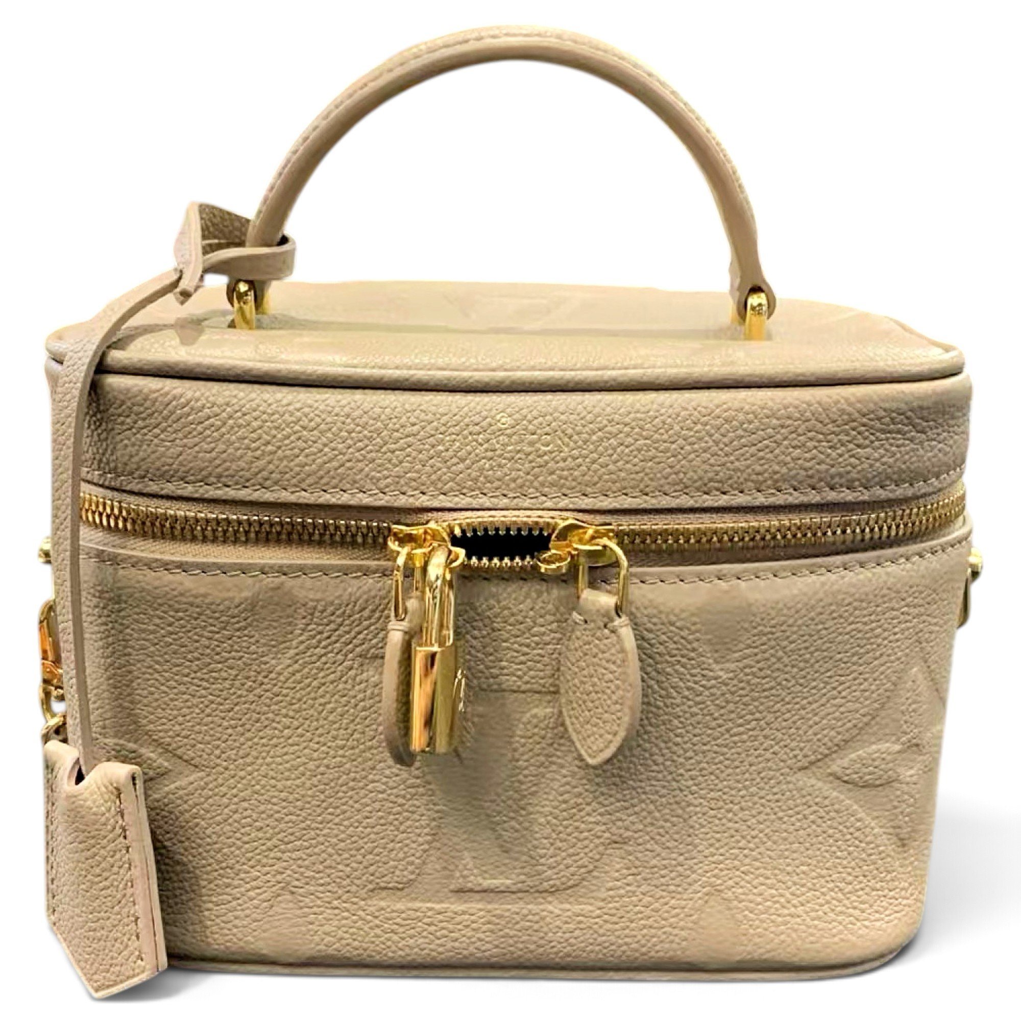 Vanity leather crossbody bag