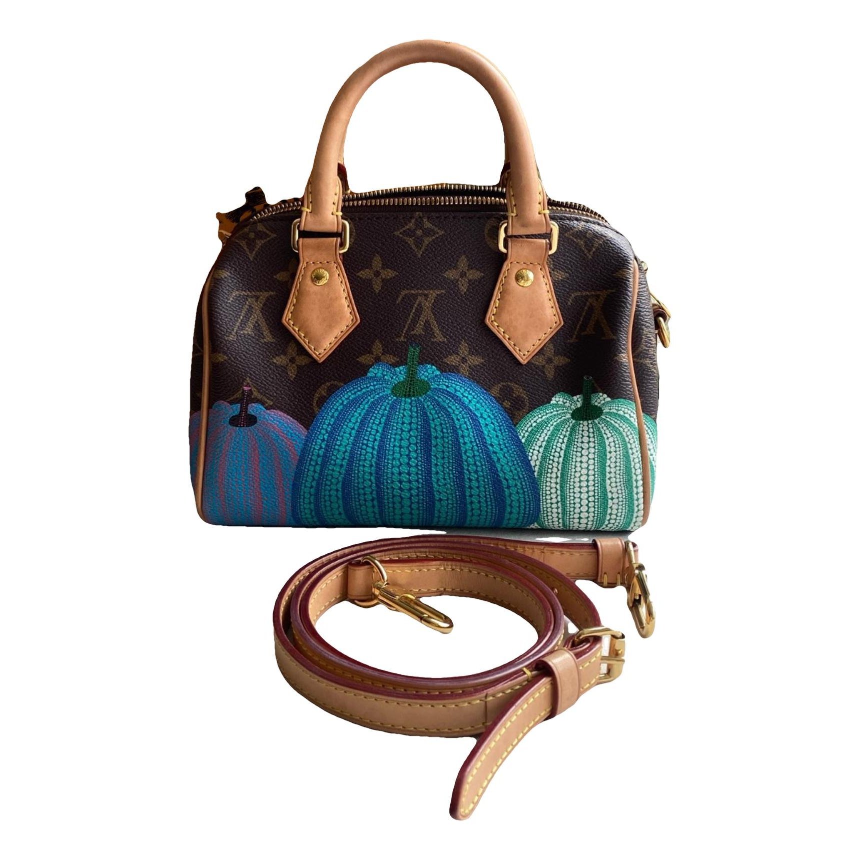 Speedy leather handbag