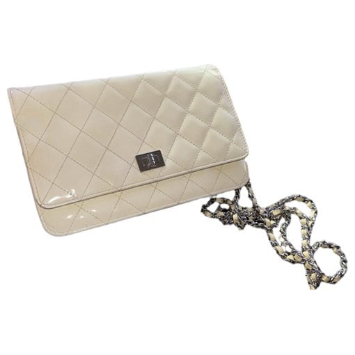 Patent leather crossbody bag
