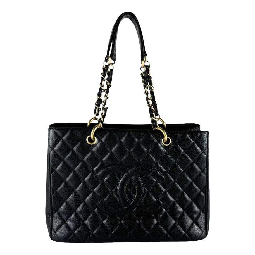 Grand shopping leather tote