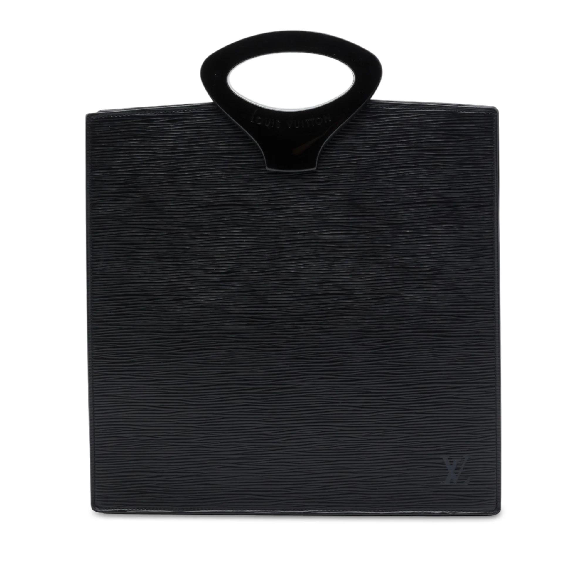 Ombre leather handbag
