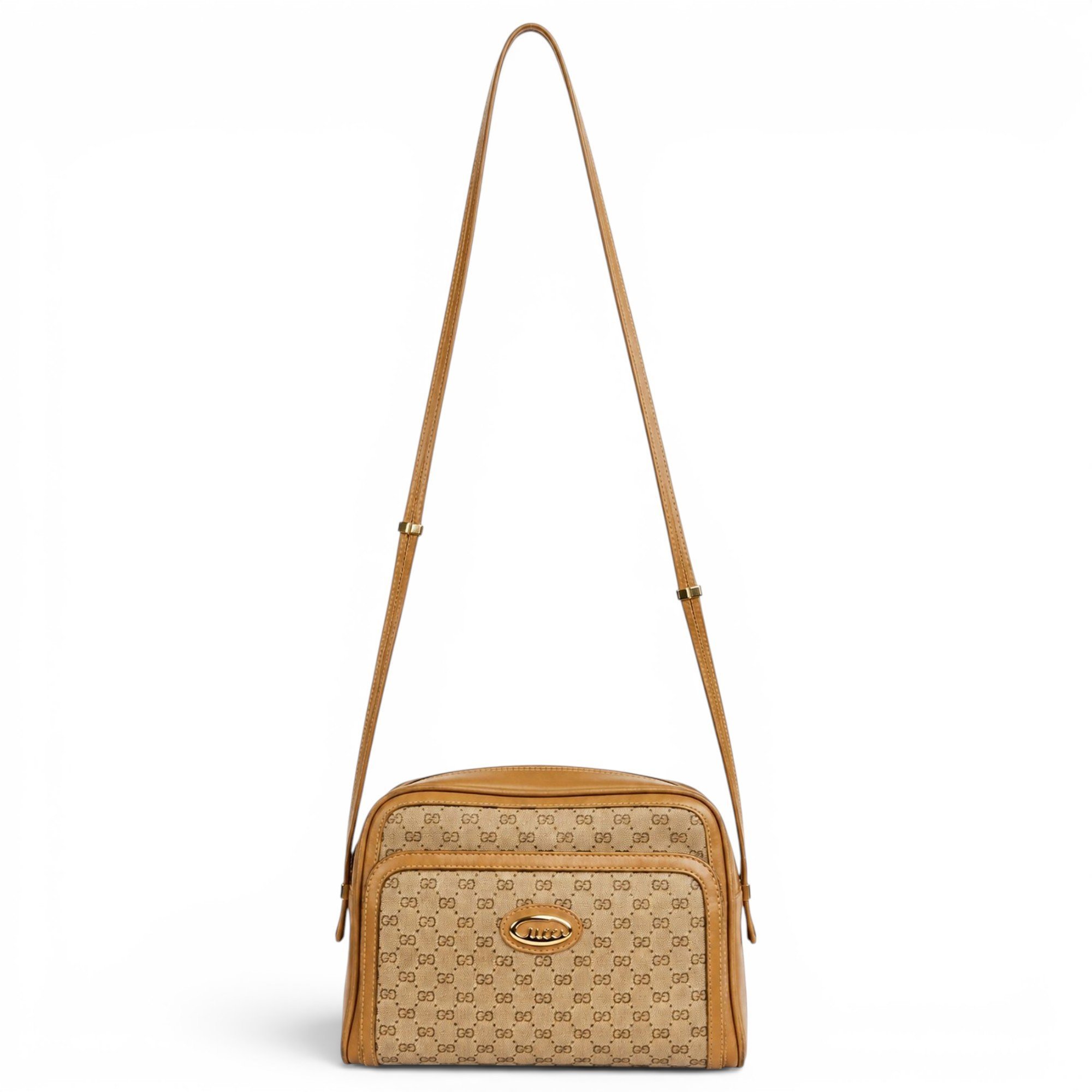 Ophidia leather crossbody bag
