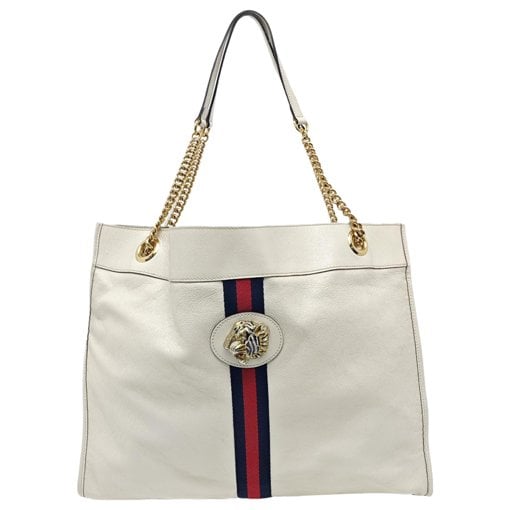 Rajah leather handbag