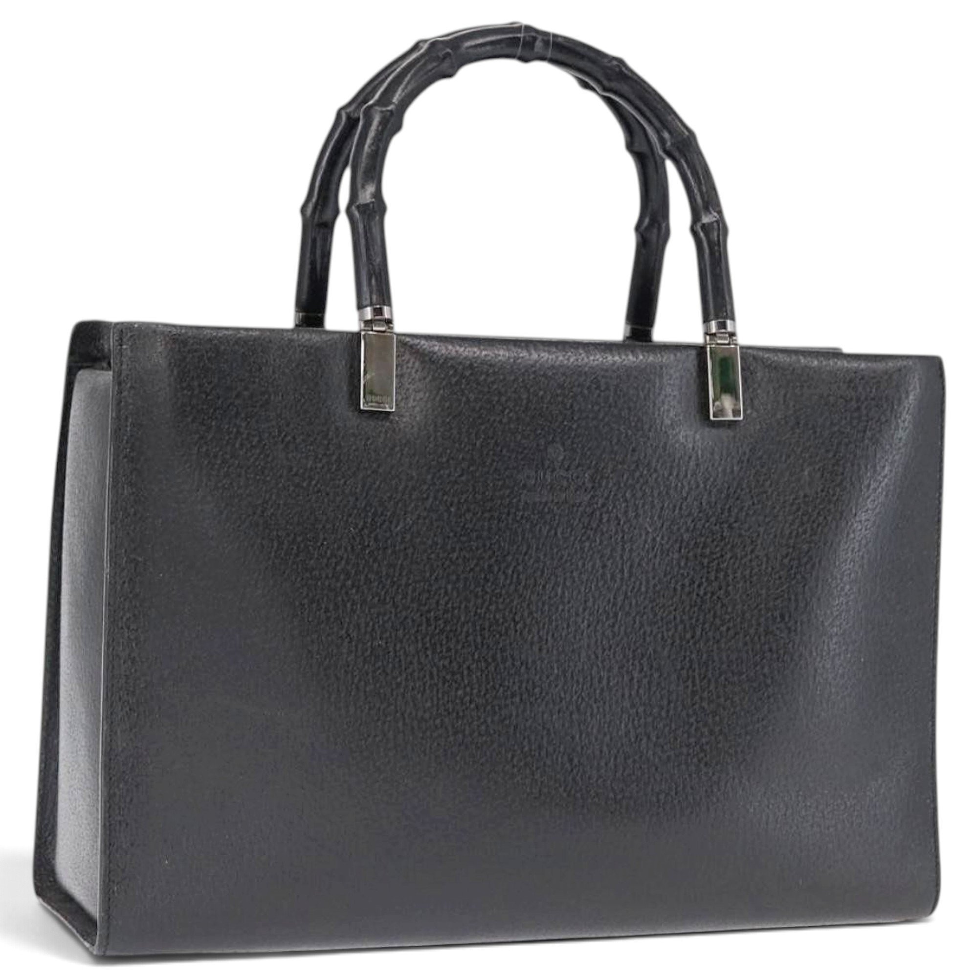 Gucci B leather handbag