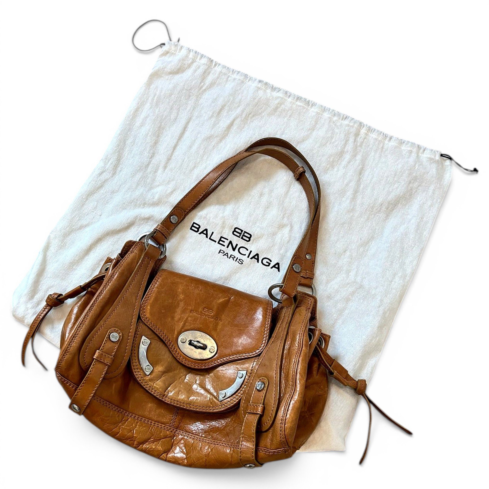 Le Cagole leather handbag