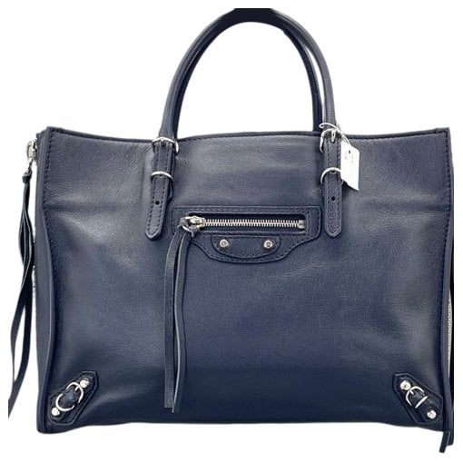Papier leather crossbody bag