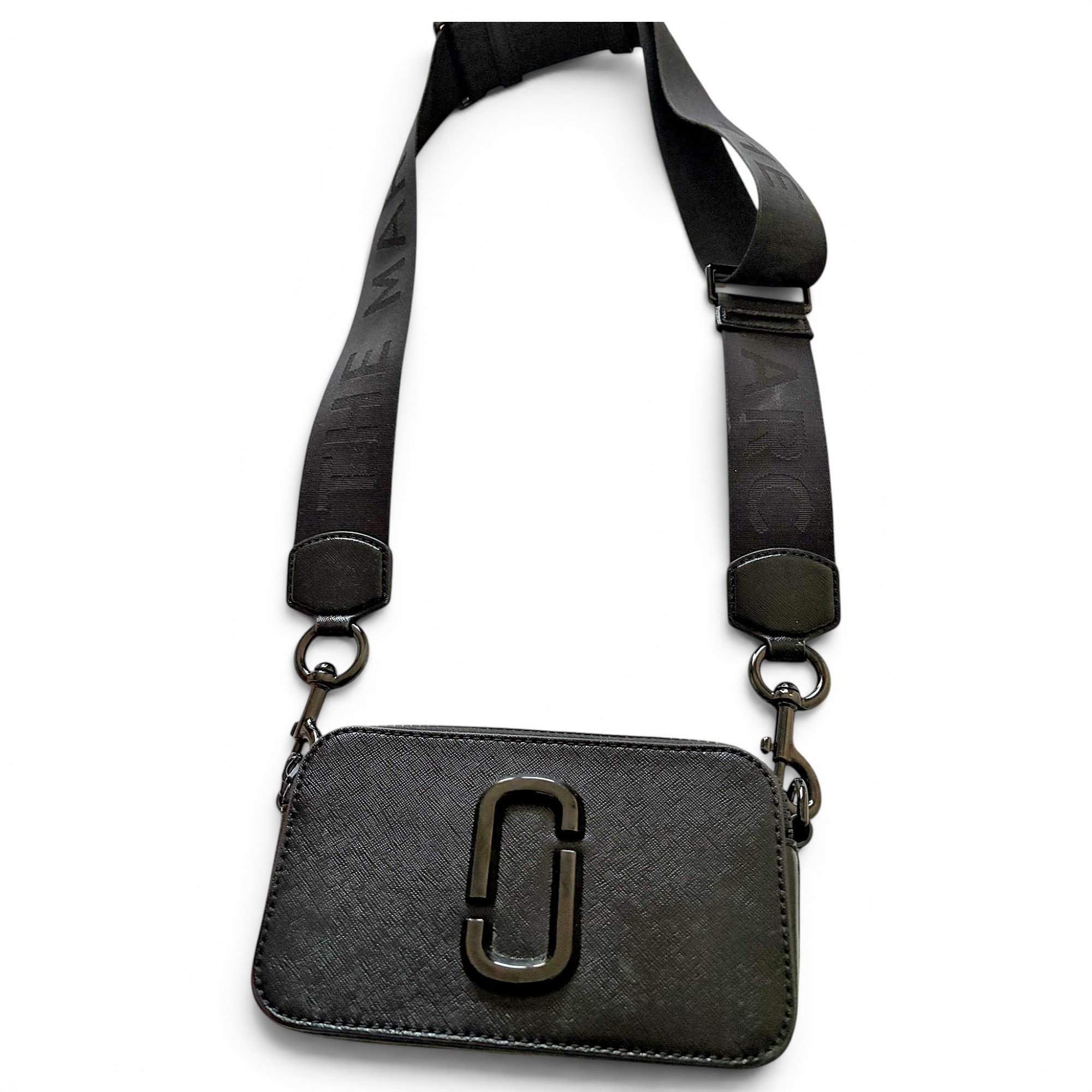 Snapshot leather crossbody bag