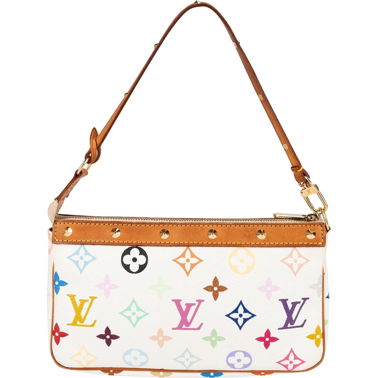 Pochette Accessoire leather handbag