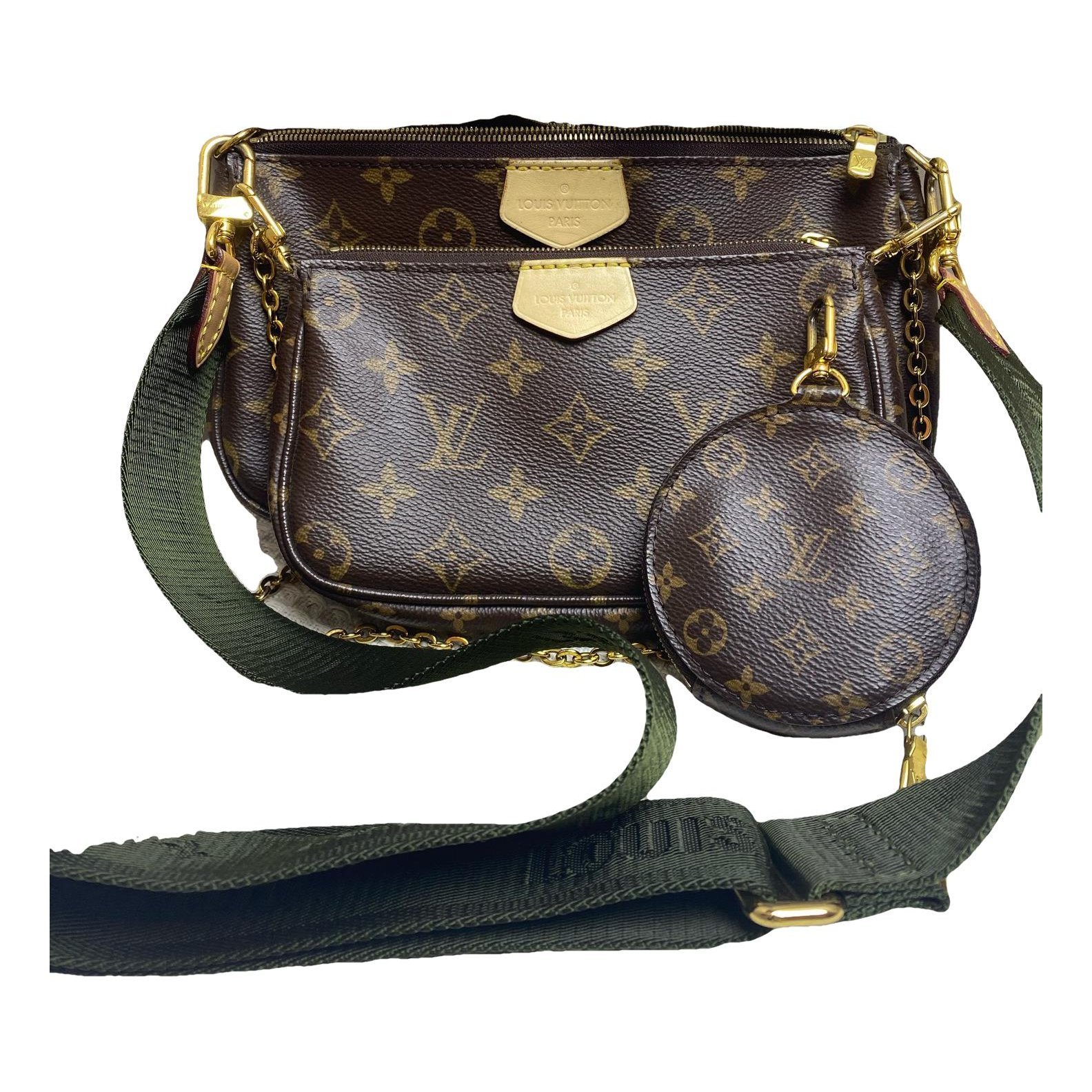 Multi Pochette Accessoires leather handbag