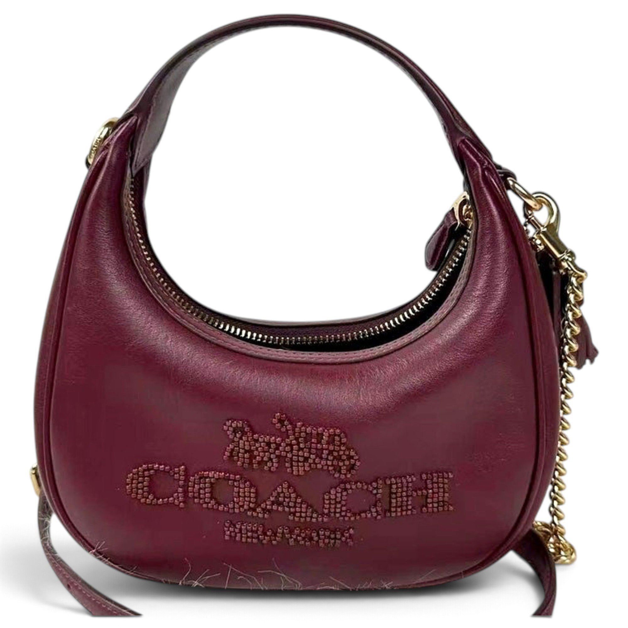 Leather handbag