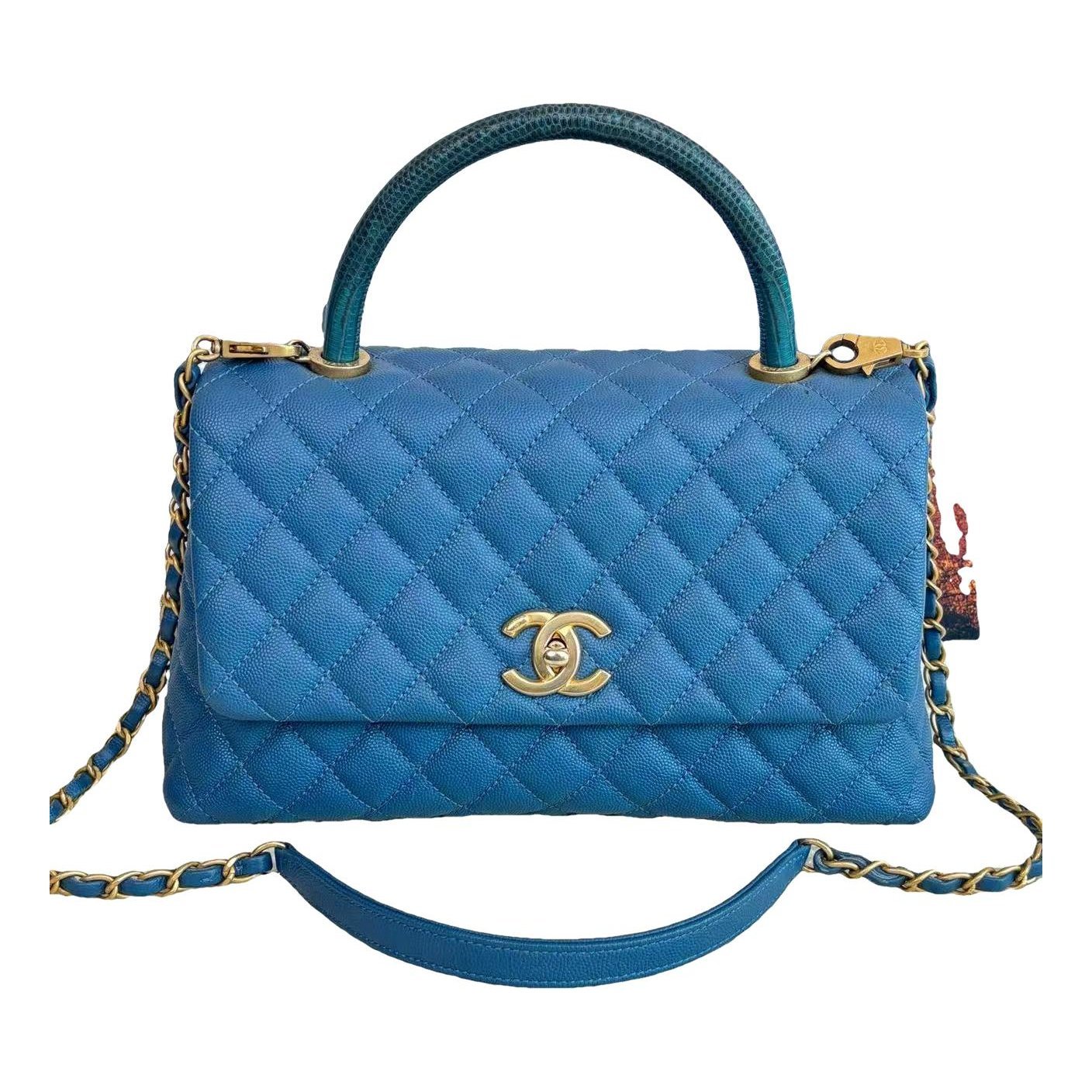 Coco Handle leather crossbody bag