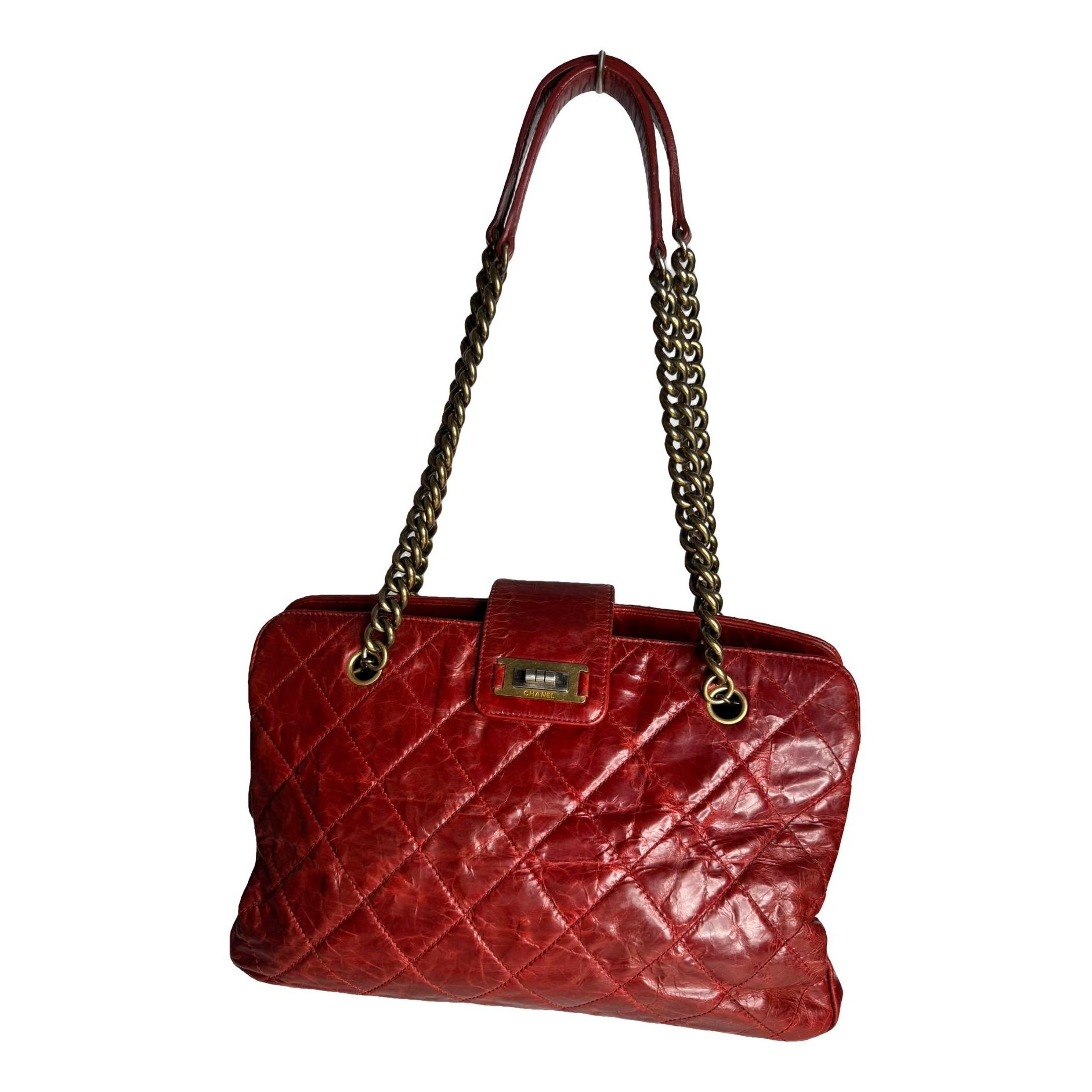 2.55 leather handbag