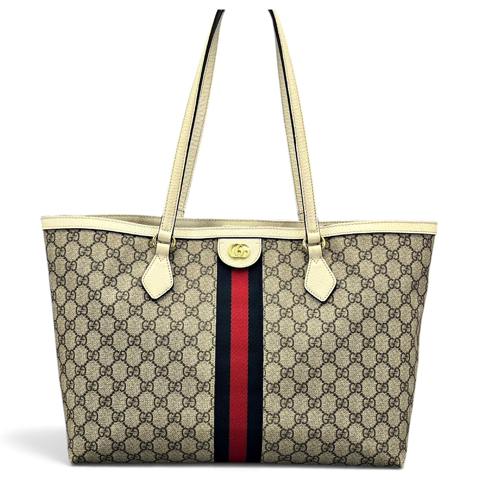 Leather tote