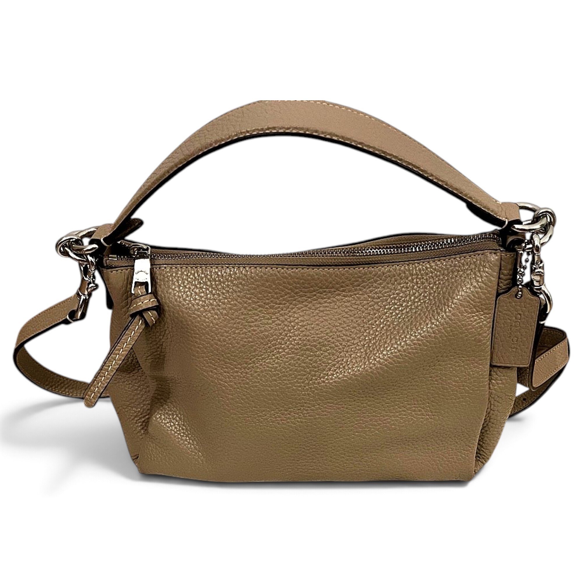 Leather crossbody bag