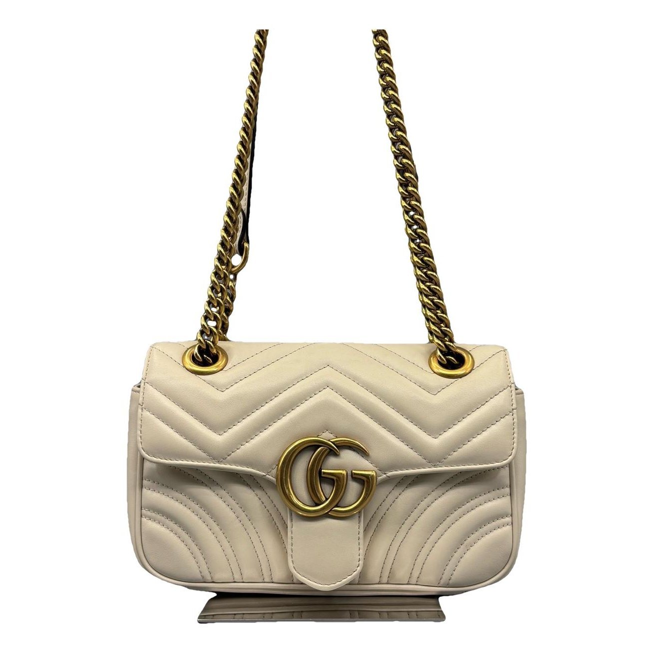 GG Marmont Flap leather handbag
