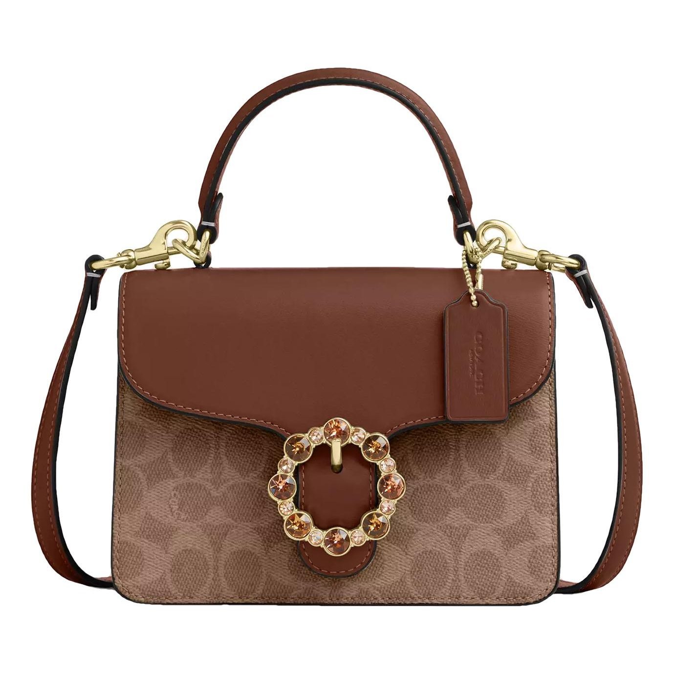 Leather handbag
