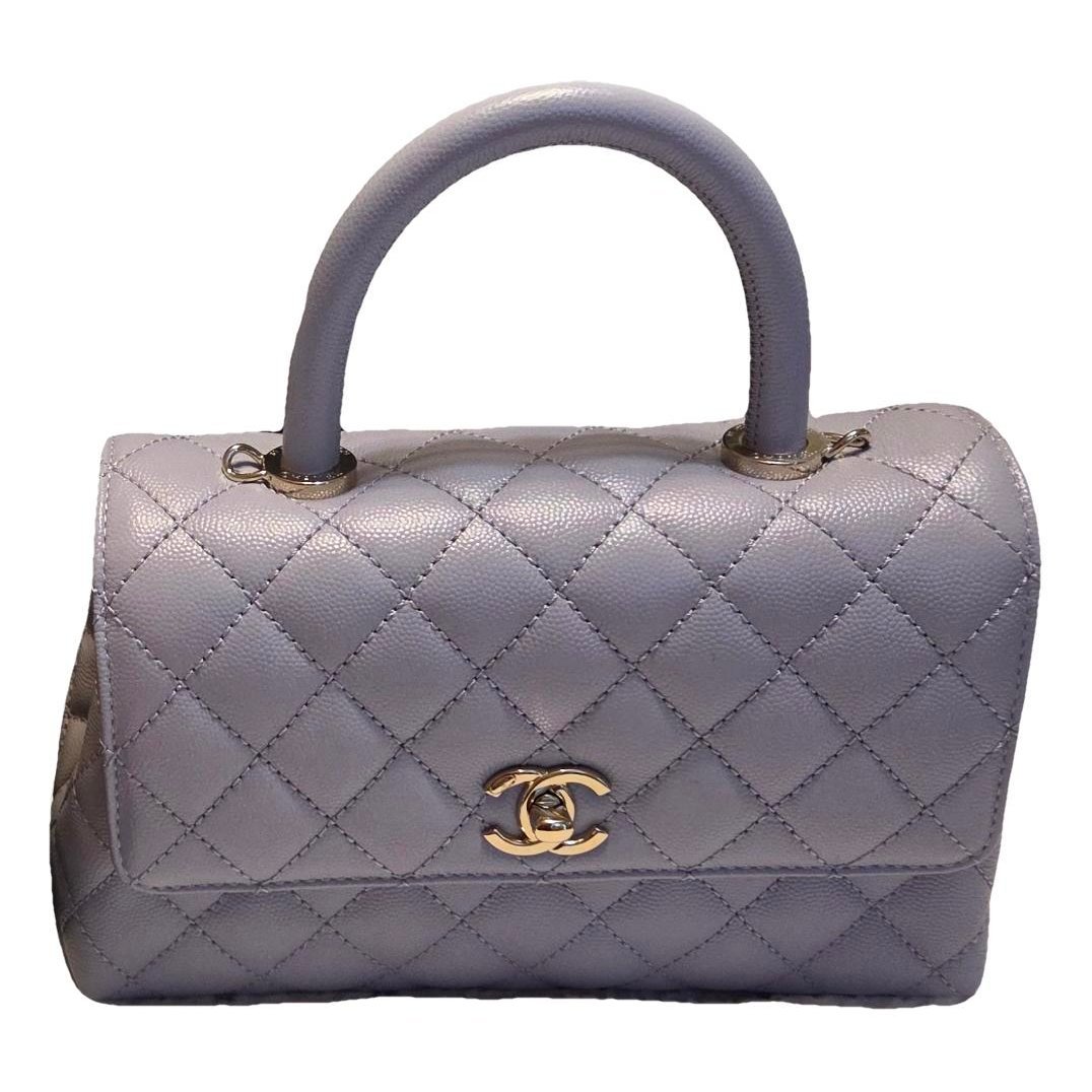 Coco Handle leather handbag