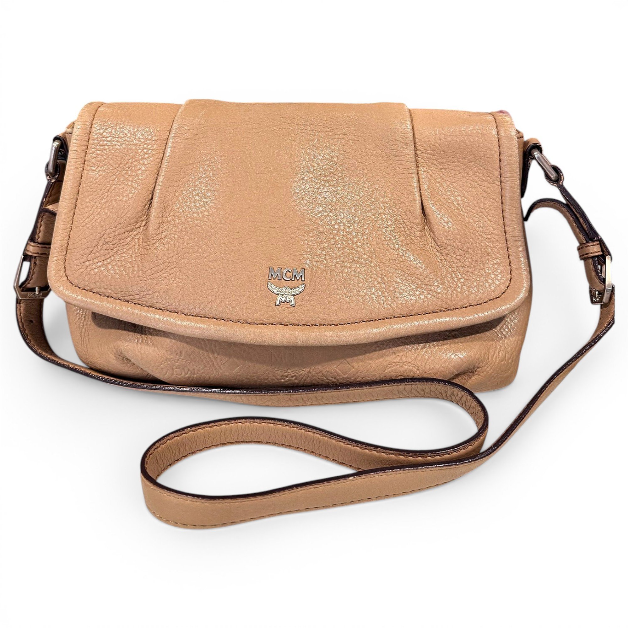 Leather crossbody bag