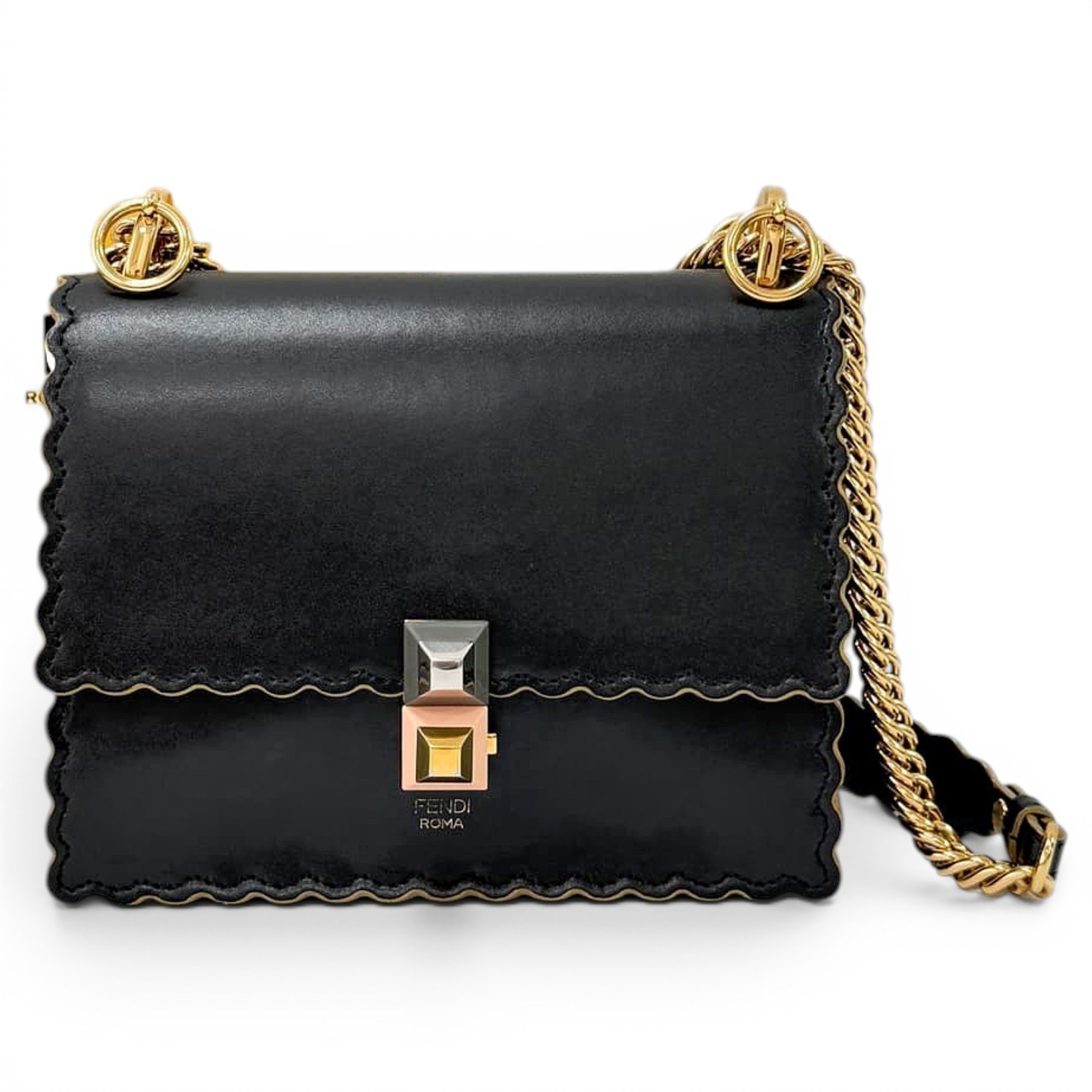 Kan I leather handbag
