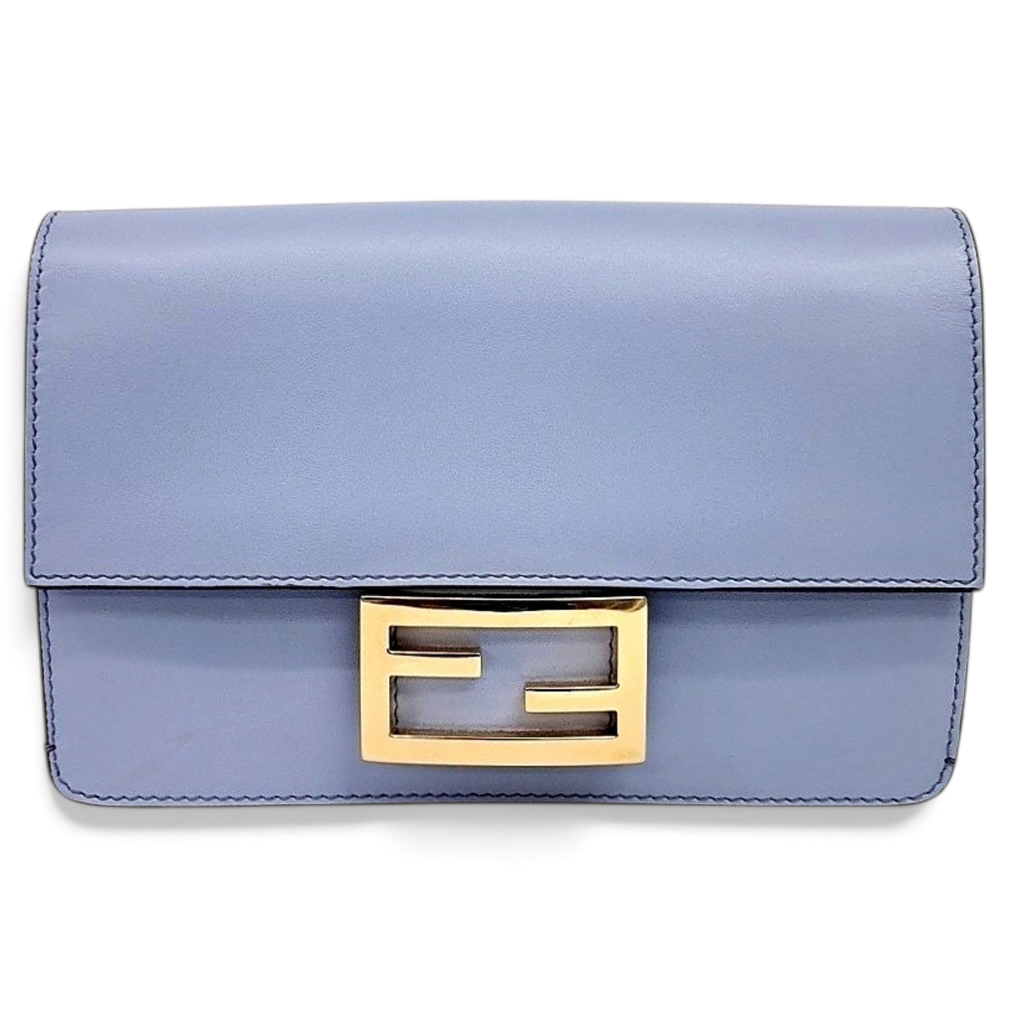 Baguette leather handbag