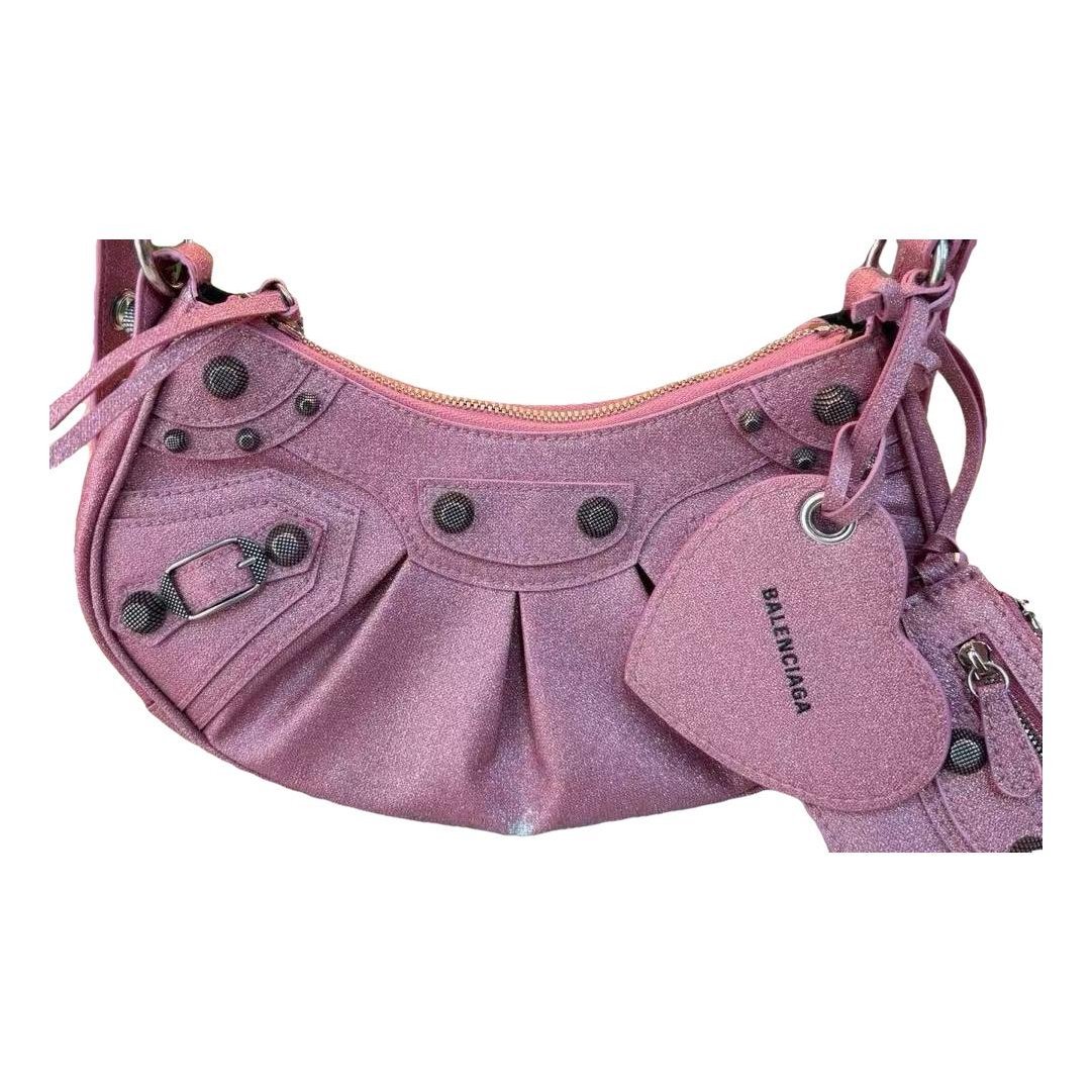 Le Cagole leather handbag