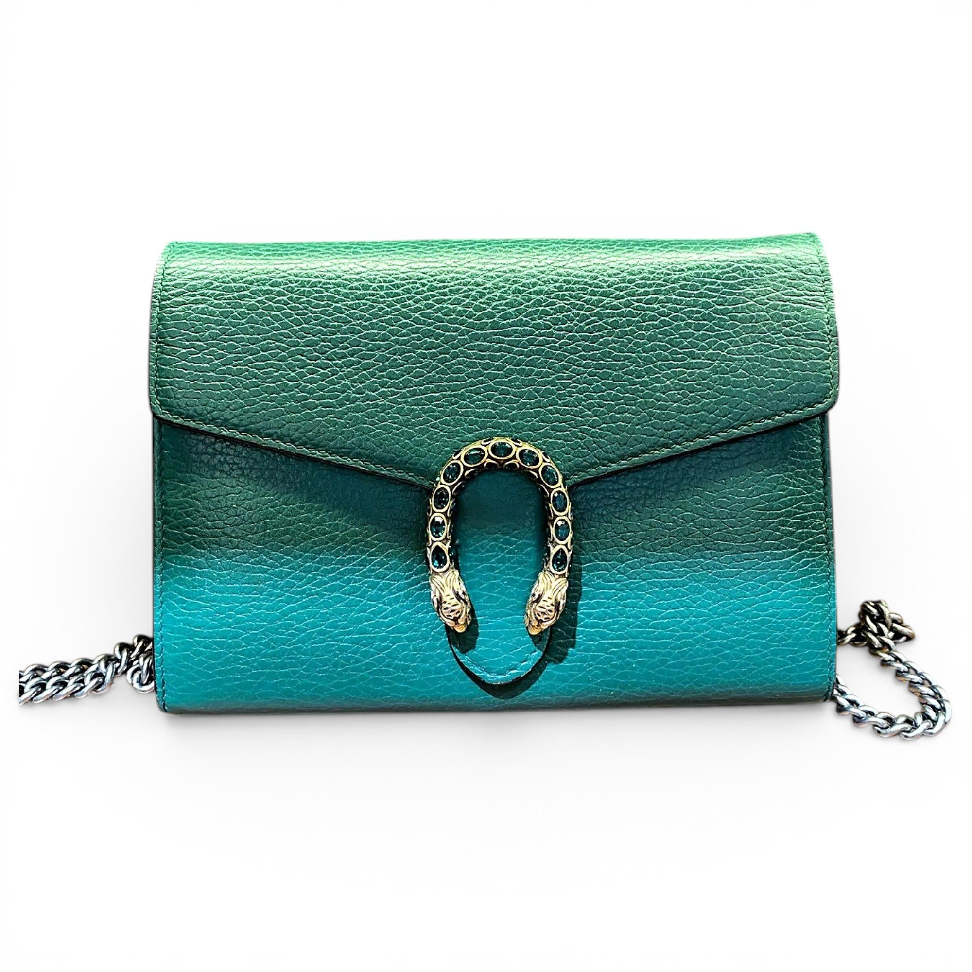 Dionysus Chain Wallet leather handbag