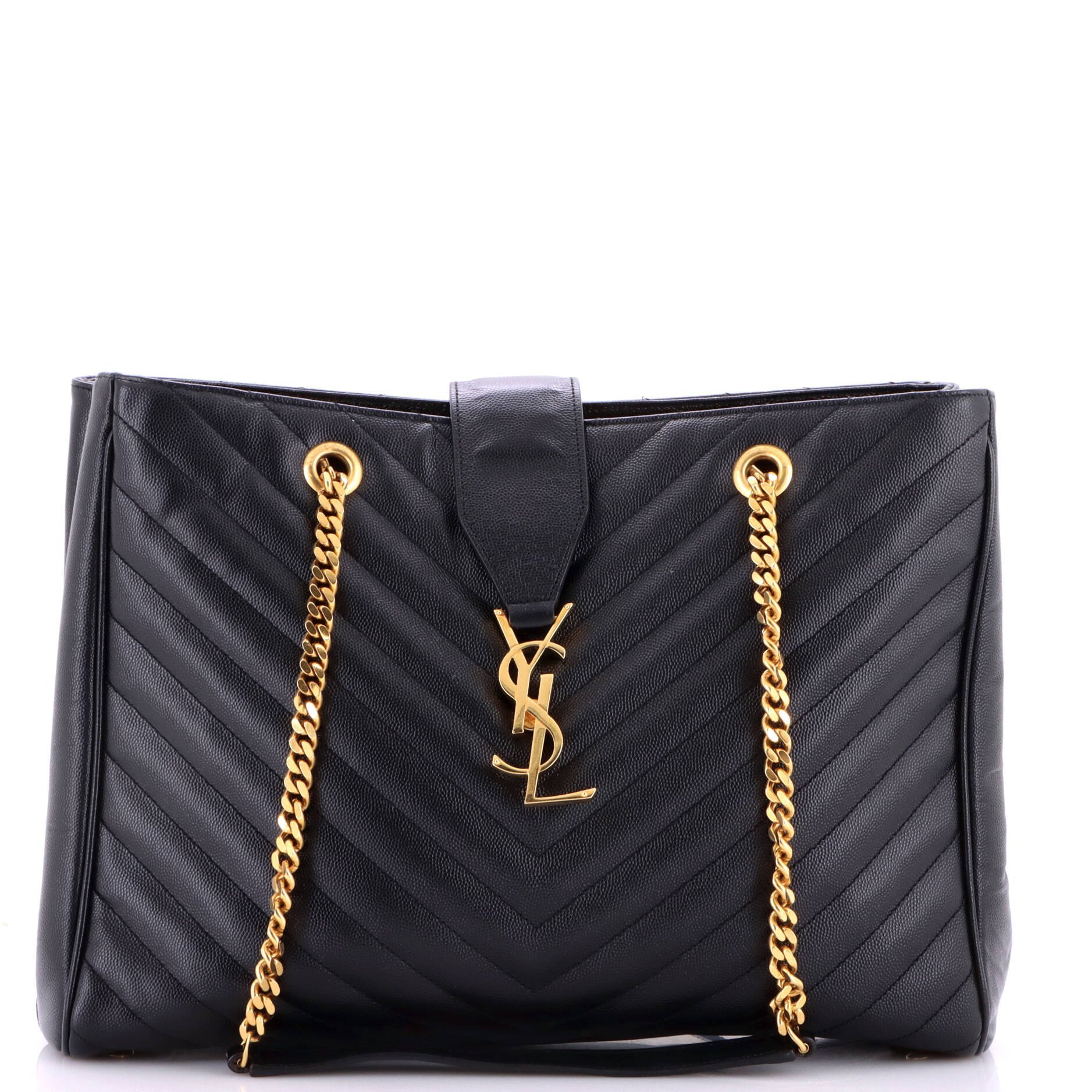Leather tote