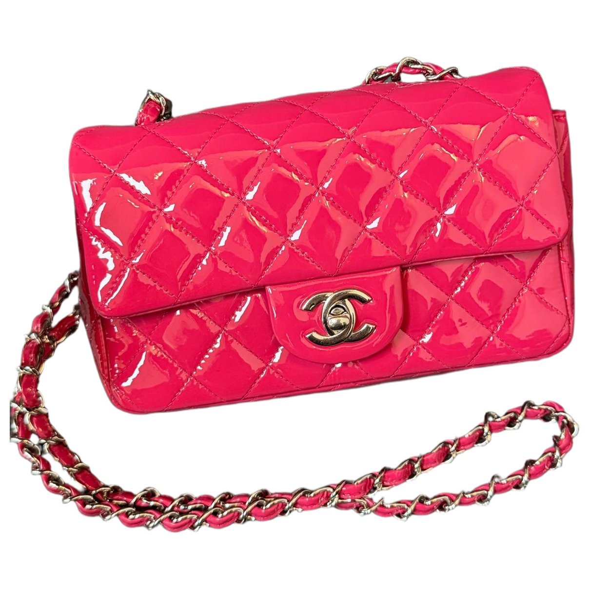 Timeless/Classique patent leather handbag