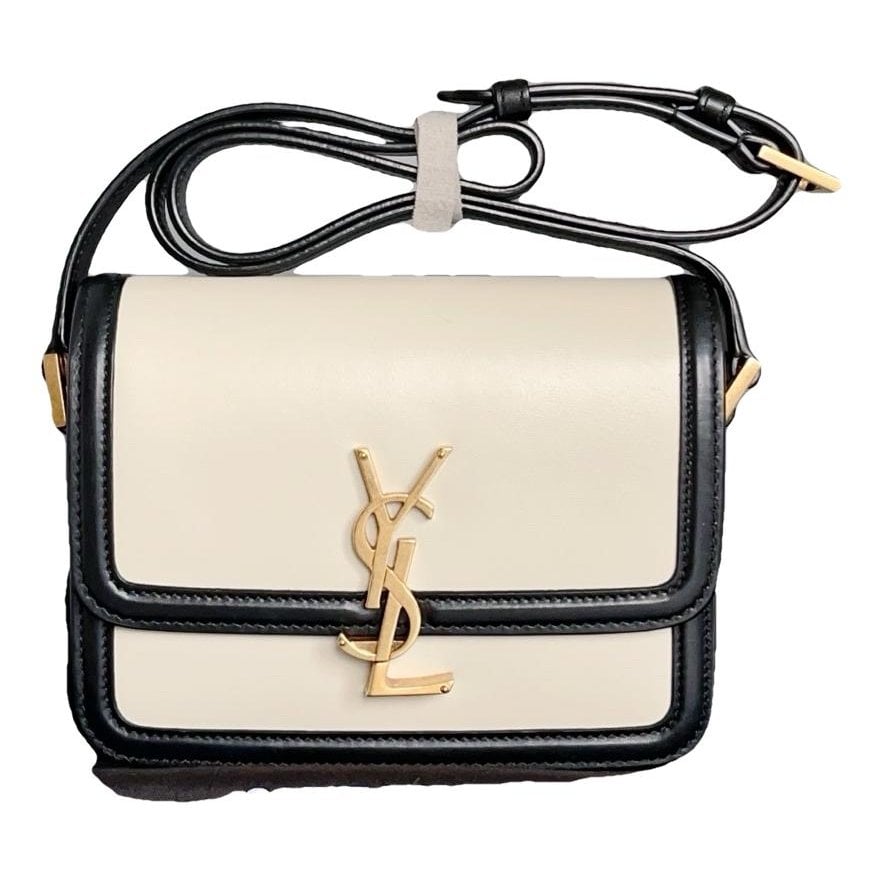 Solférino leather handbag