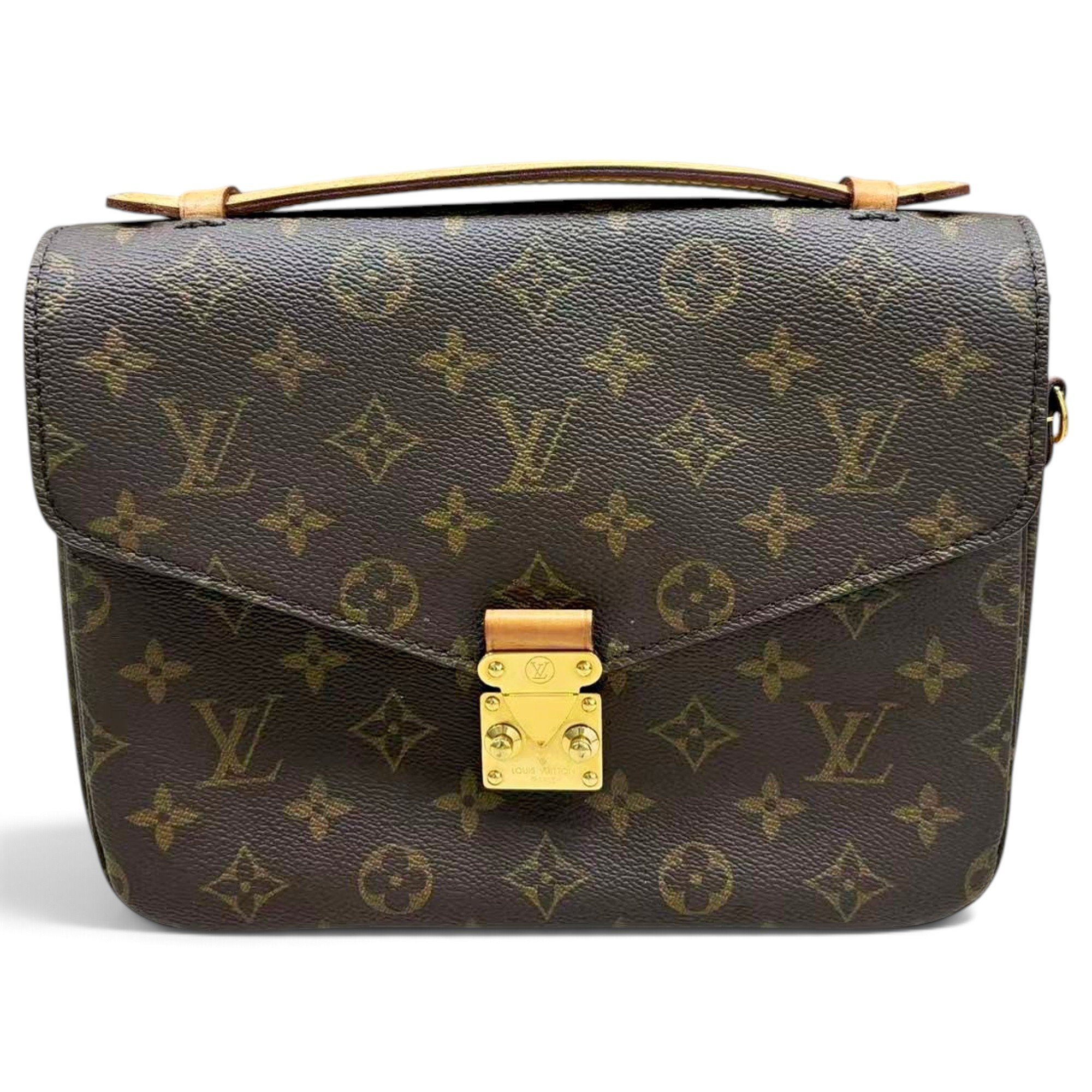 Metis leather handbag