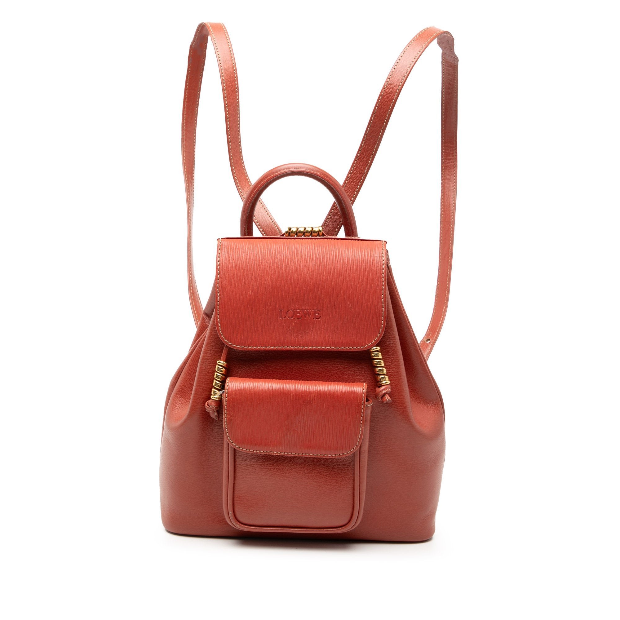 Leather handbag