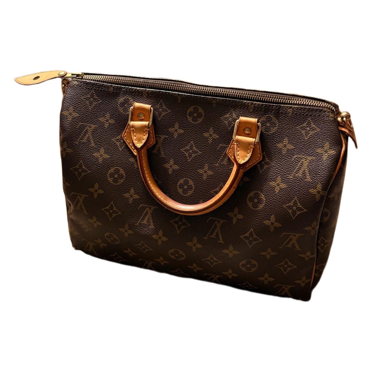 Speedy leather handbag