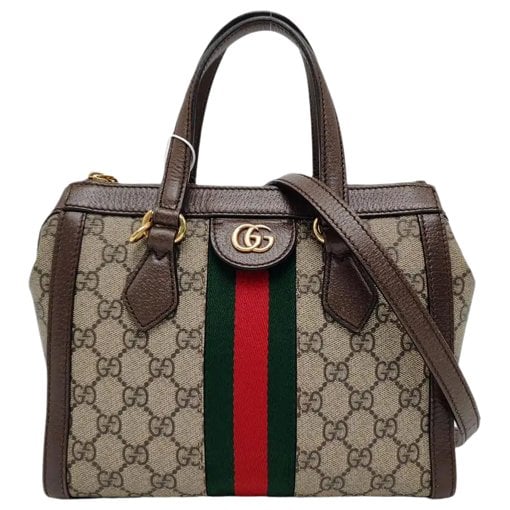 Ophidia leather handbag