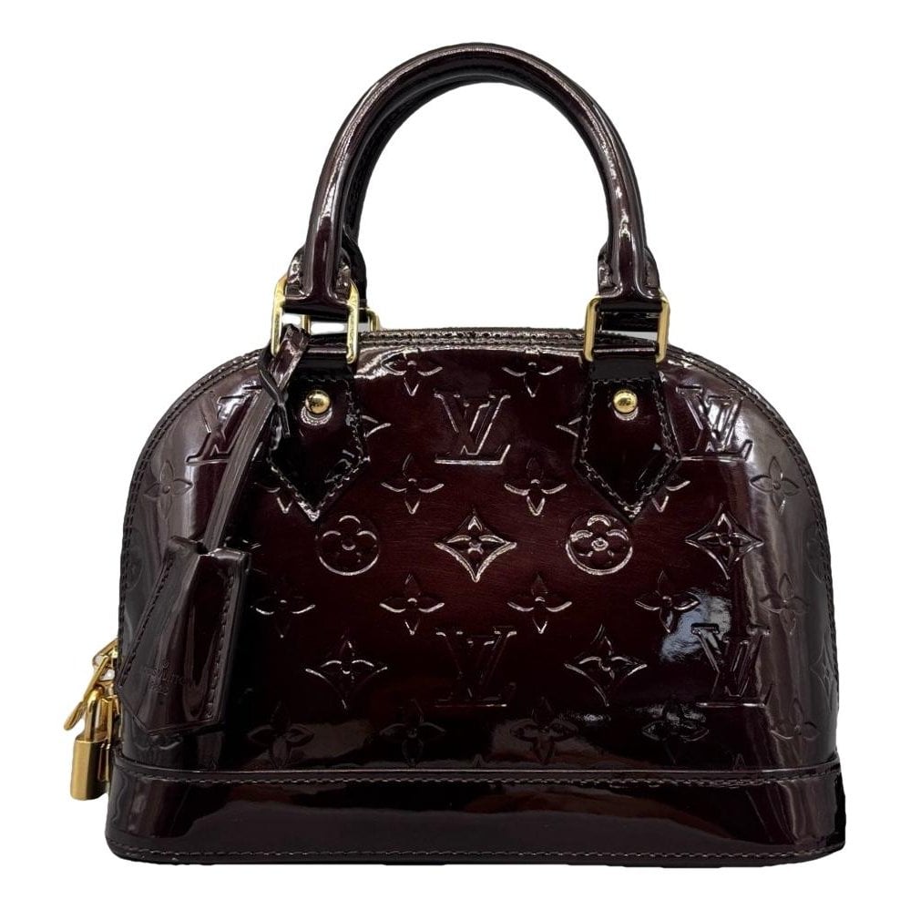 Alma BB patent leather handbag
