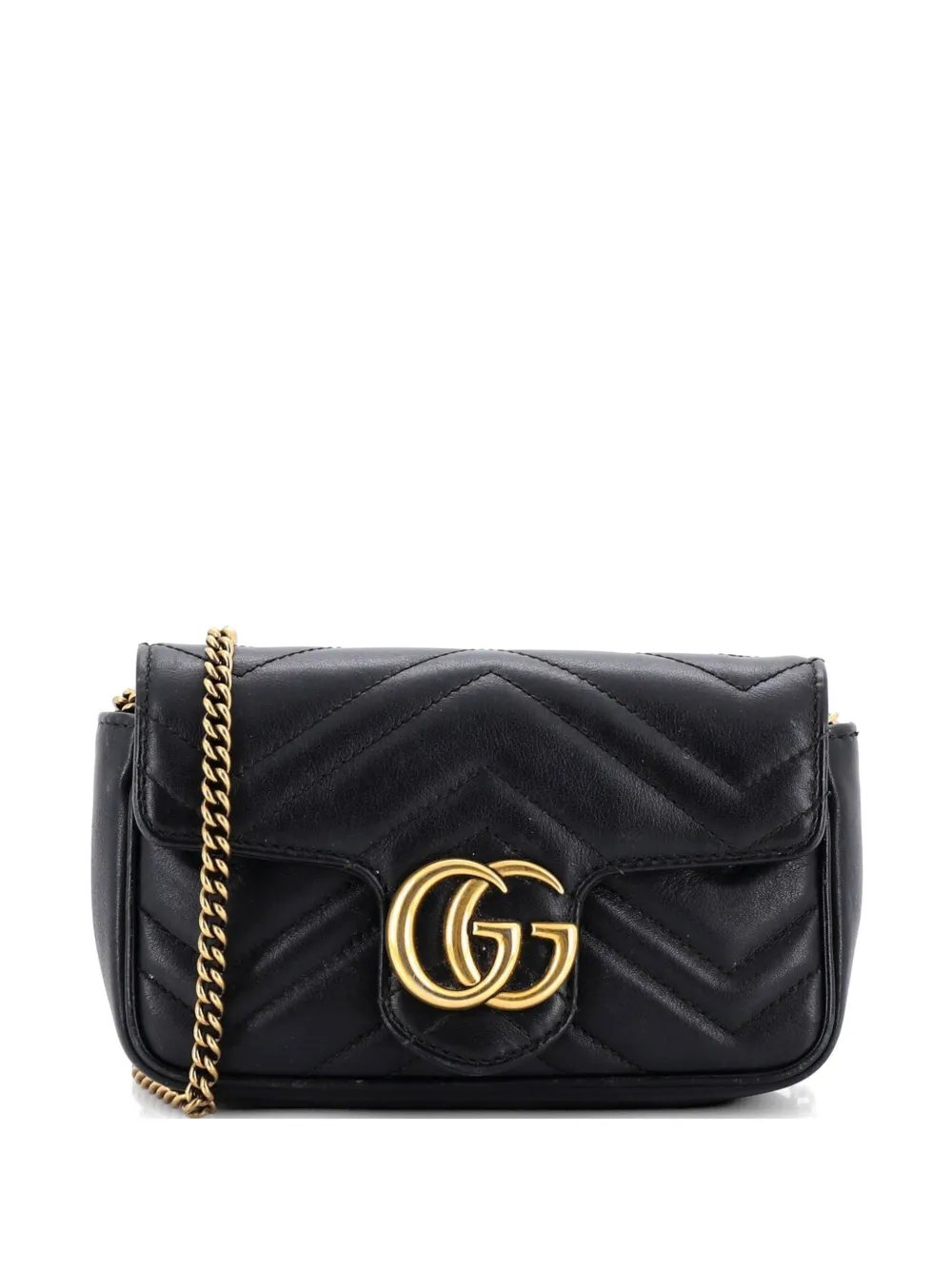 GG Marmont Flap Bag Matelasse Leather Super Mini crossbody bag