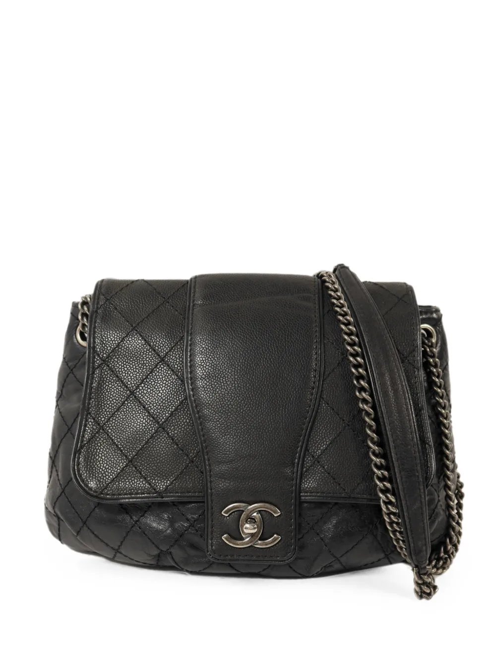 CC turn-lock messenger bag